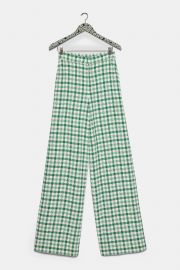 PLAID TWEED PANTS at Zara